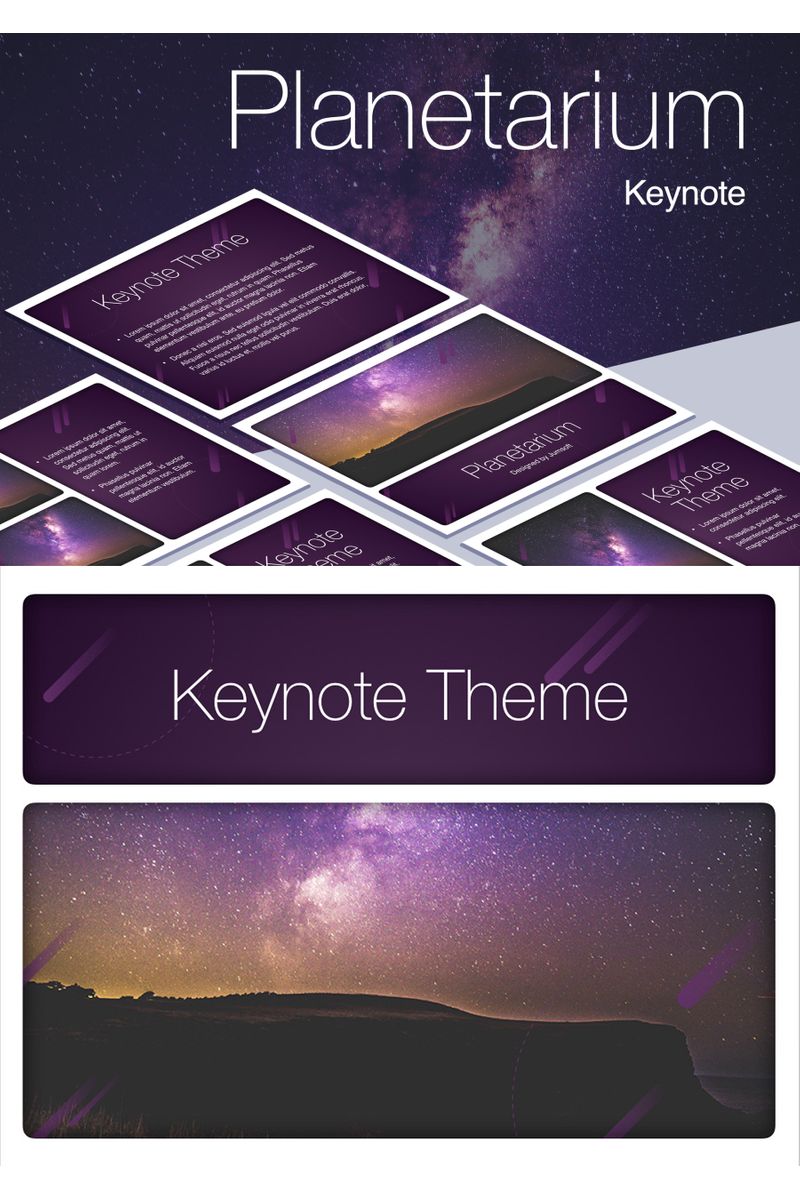 Planetarium - Keynote template