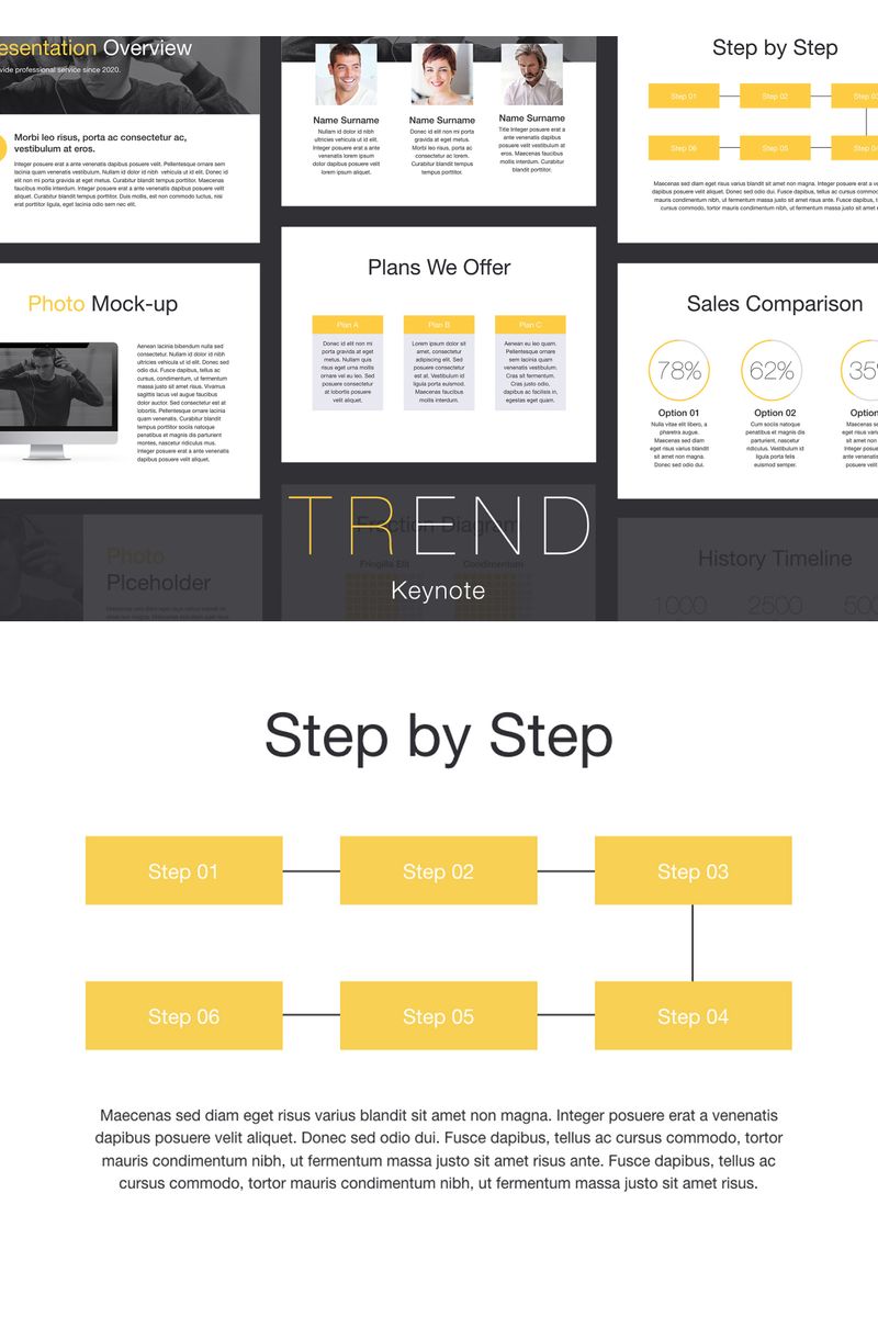 Trend - Keynote template