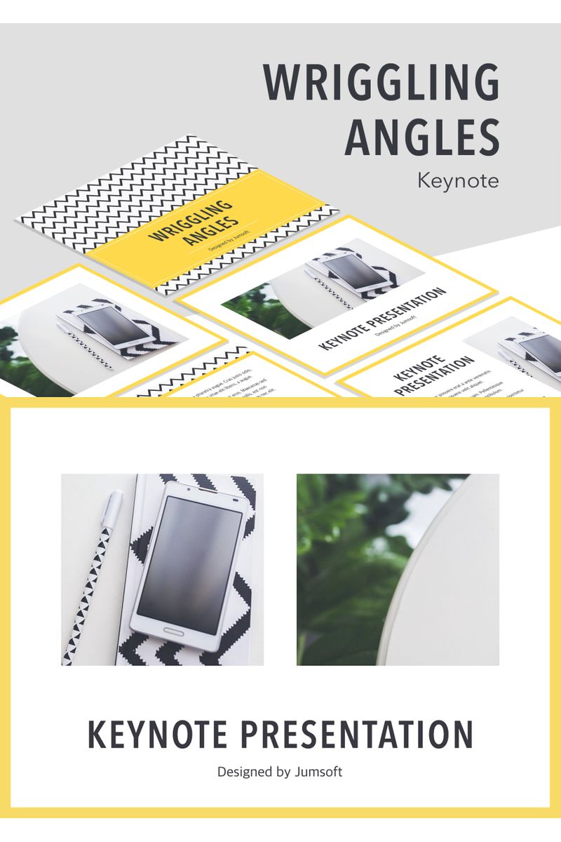 Wriggling Angles - Keynote template