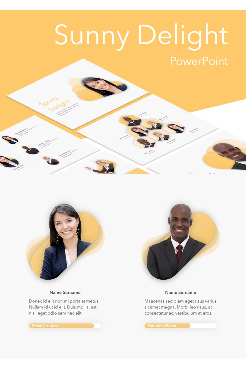 Sunny Delight PowerPoint template