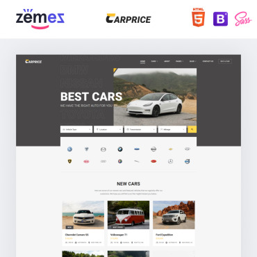 Limo Service Responsive Website Templates 96737