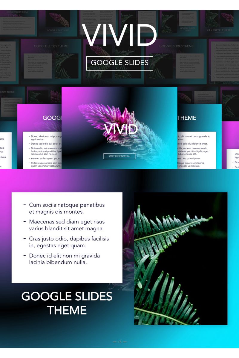 Vivid Google Slides