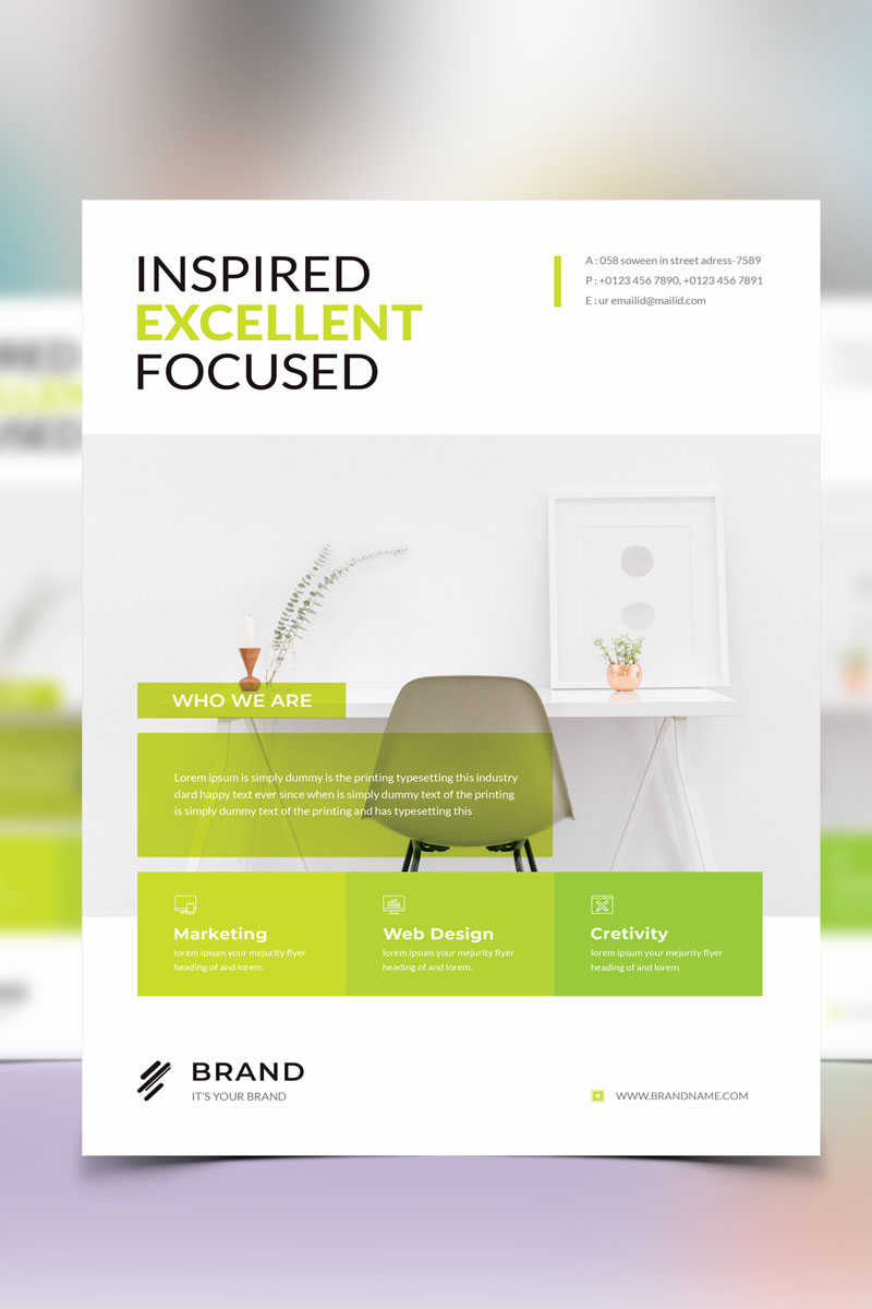 Brand - Creative Business Flyer Vol_ 44 - Corporate Identity Template