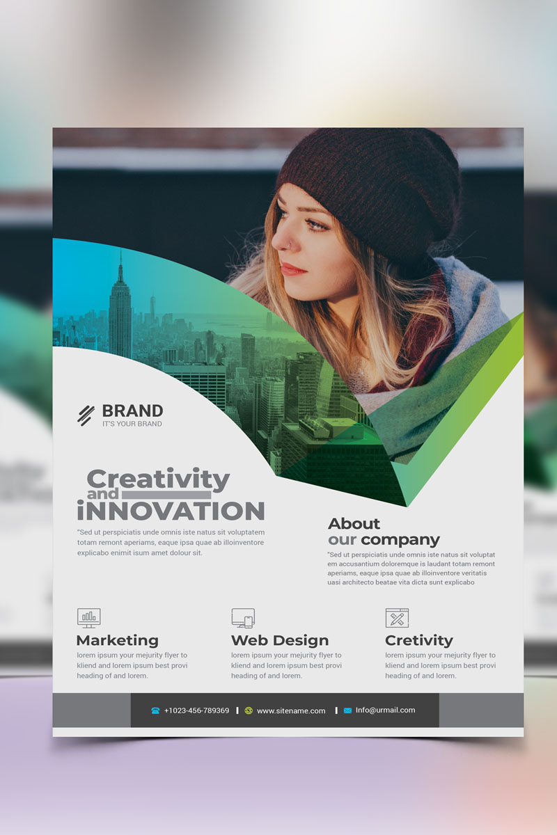 Brand - Creative Business Flyer Vol_ 42 - Corporate Identity Template