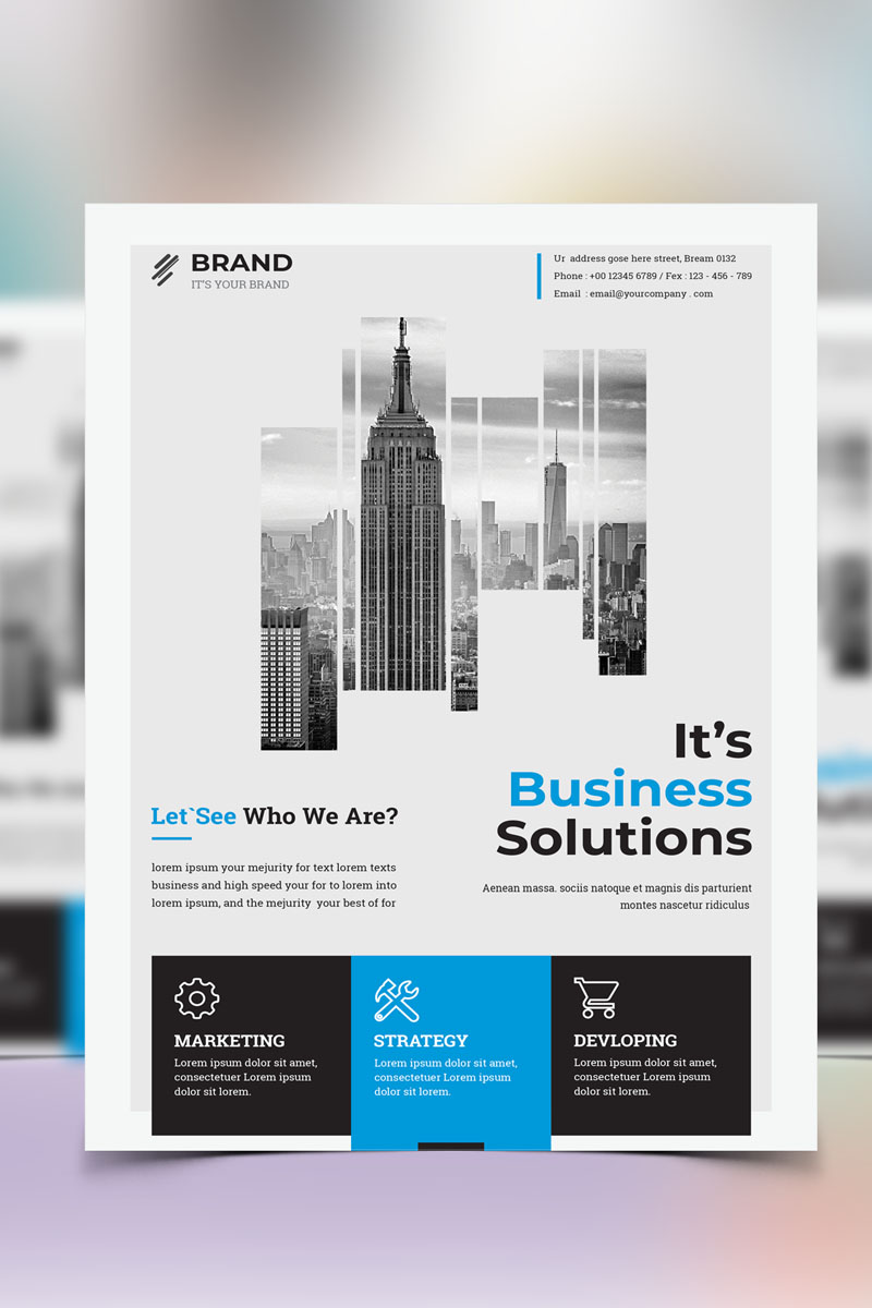 Brand - Business Flyer Vol_ 41 - Corporate Identity Template