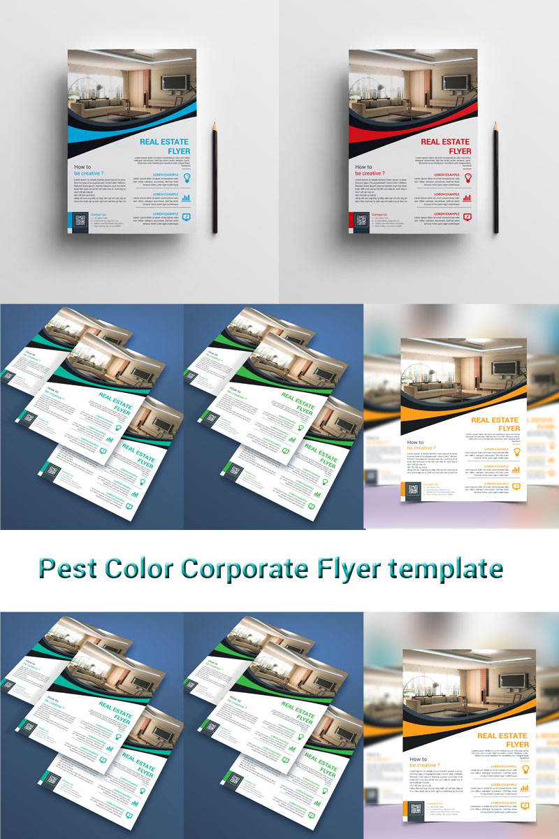 Pest Color Flyer - Corporate Identity Template