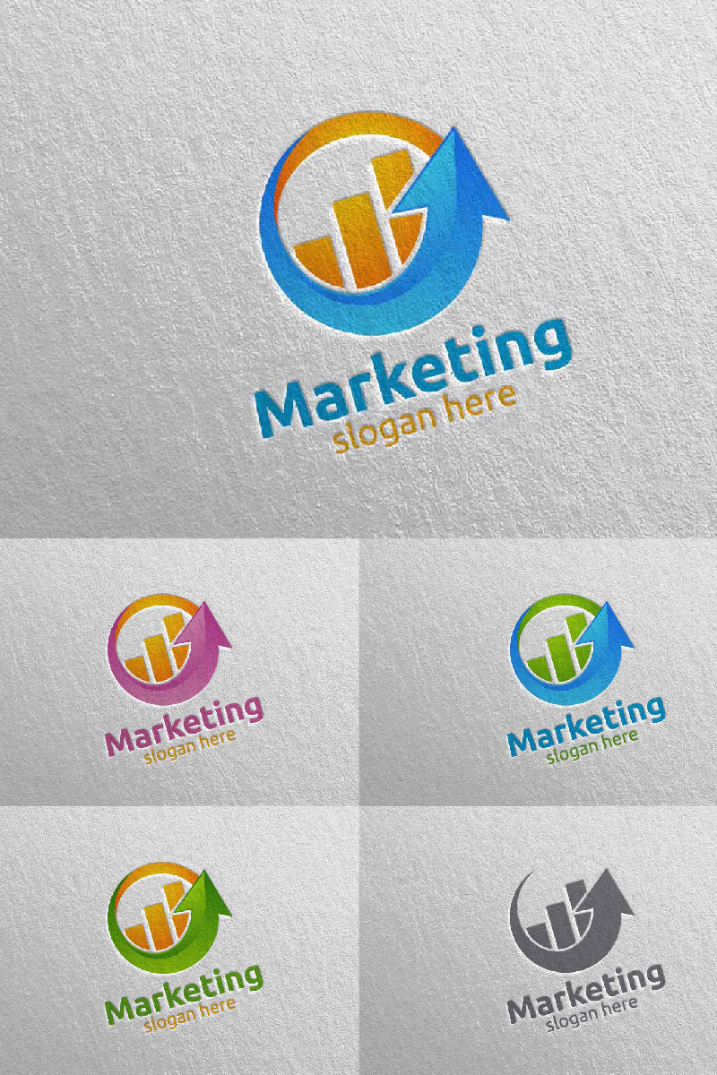 Marketing Financial Advisor Design 29 Logo Template