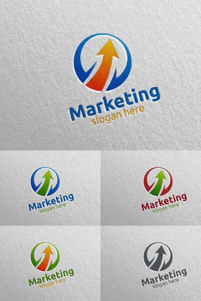 Marketing Financial Advisors Design Icon 28 Logo Template