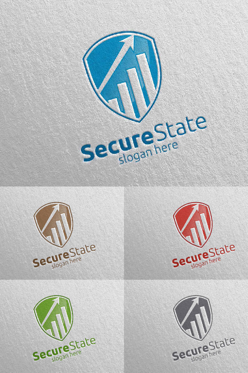 Secure Marketing Financial Advisor Design 31 Logo Template