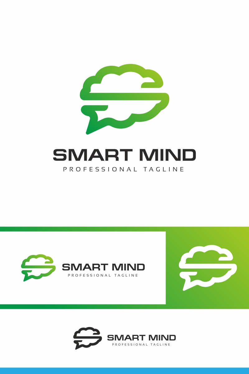 Smart Mind S Letter Logo Template