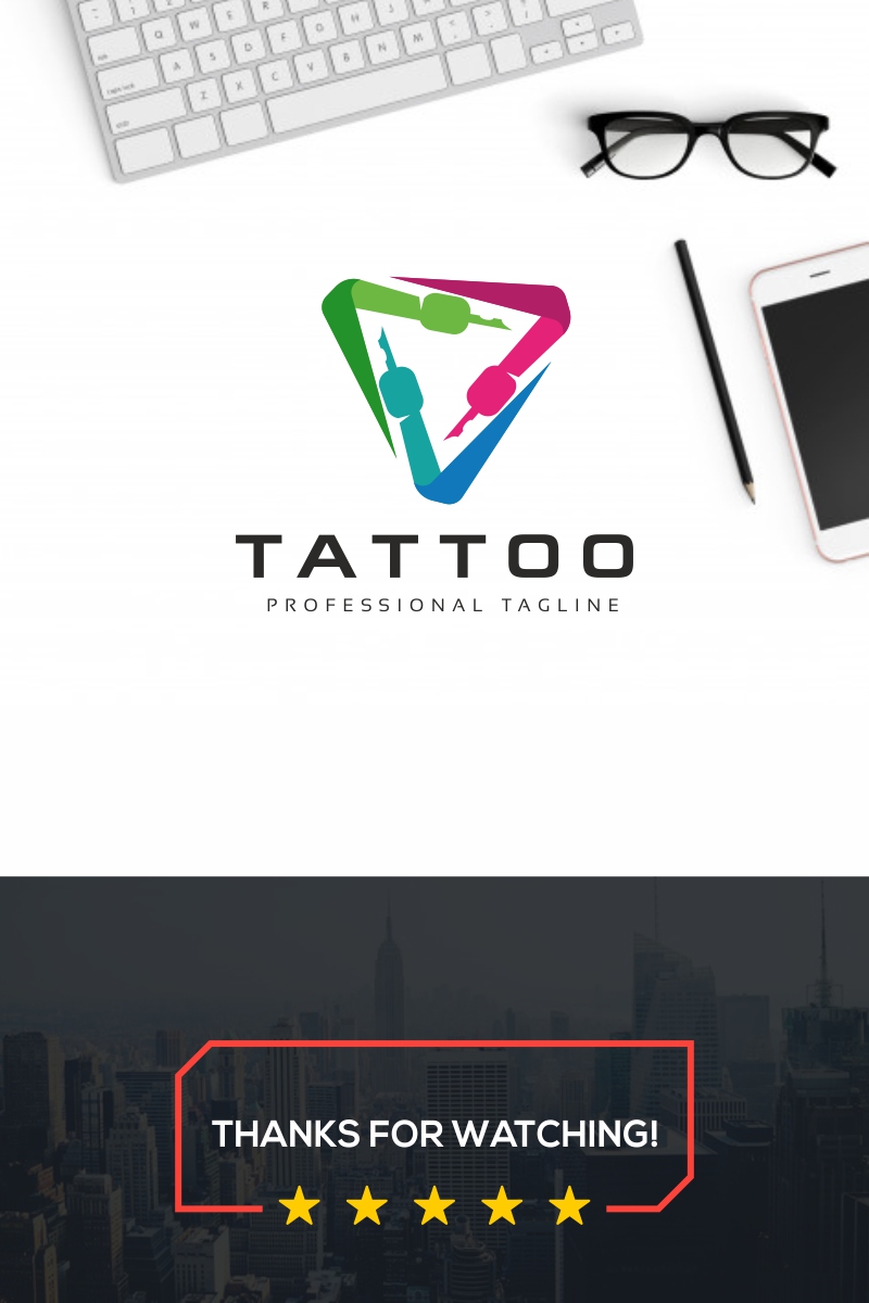 Tattoo Logo Template