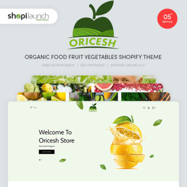 Vegetable Store Shopify Themes 96975
