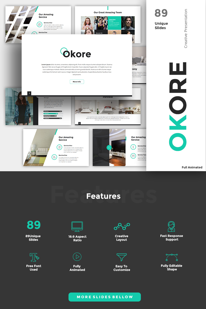 Okore Creative - Keynote template