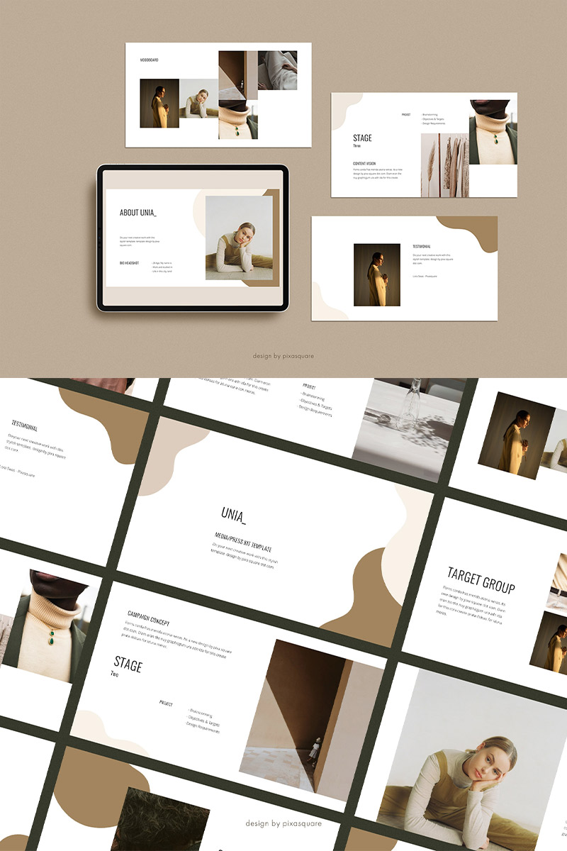 UNIA_ Media/Press Kit - Keynote template