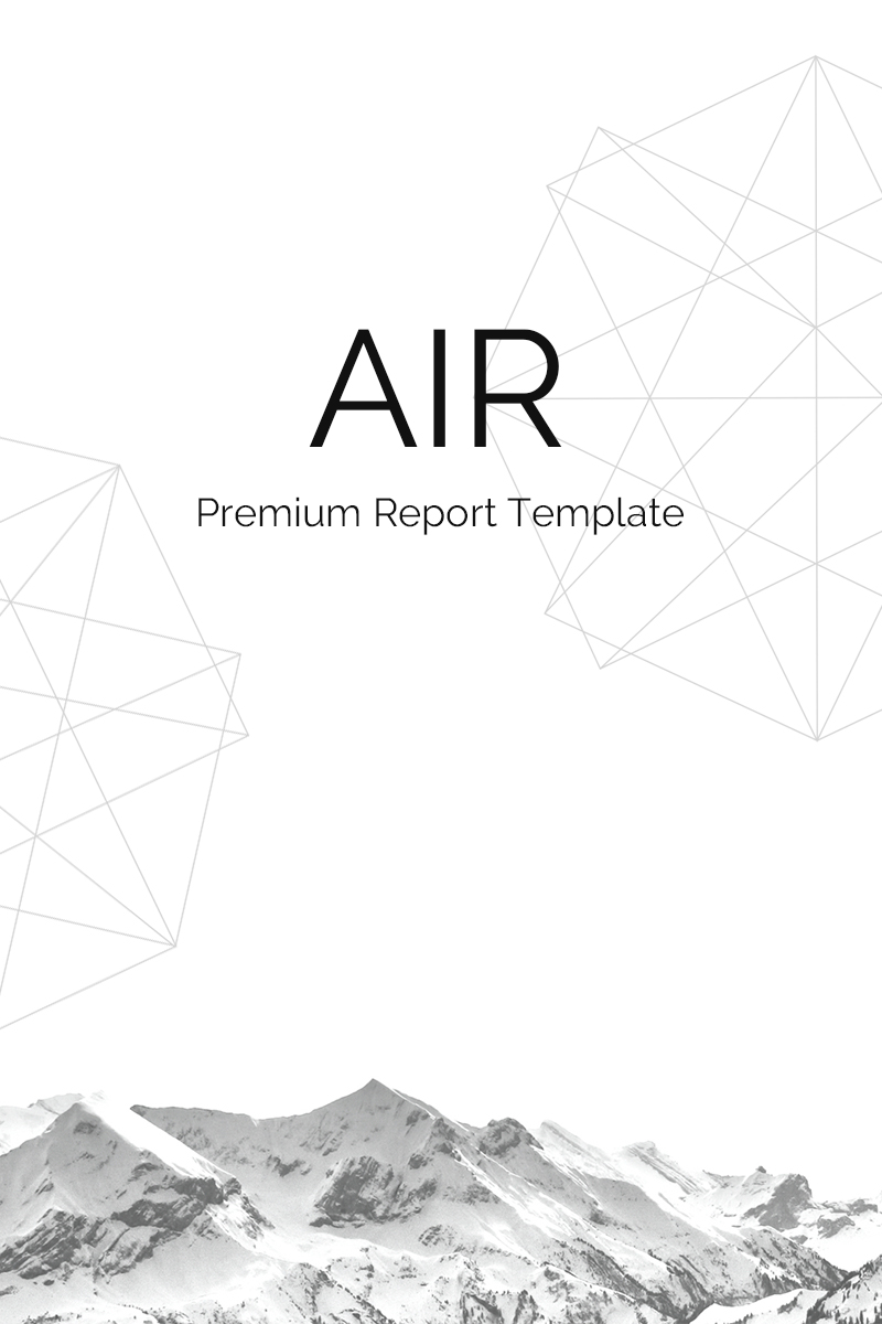 Air - Report - Keynote template