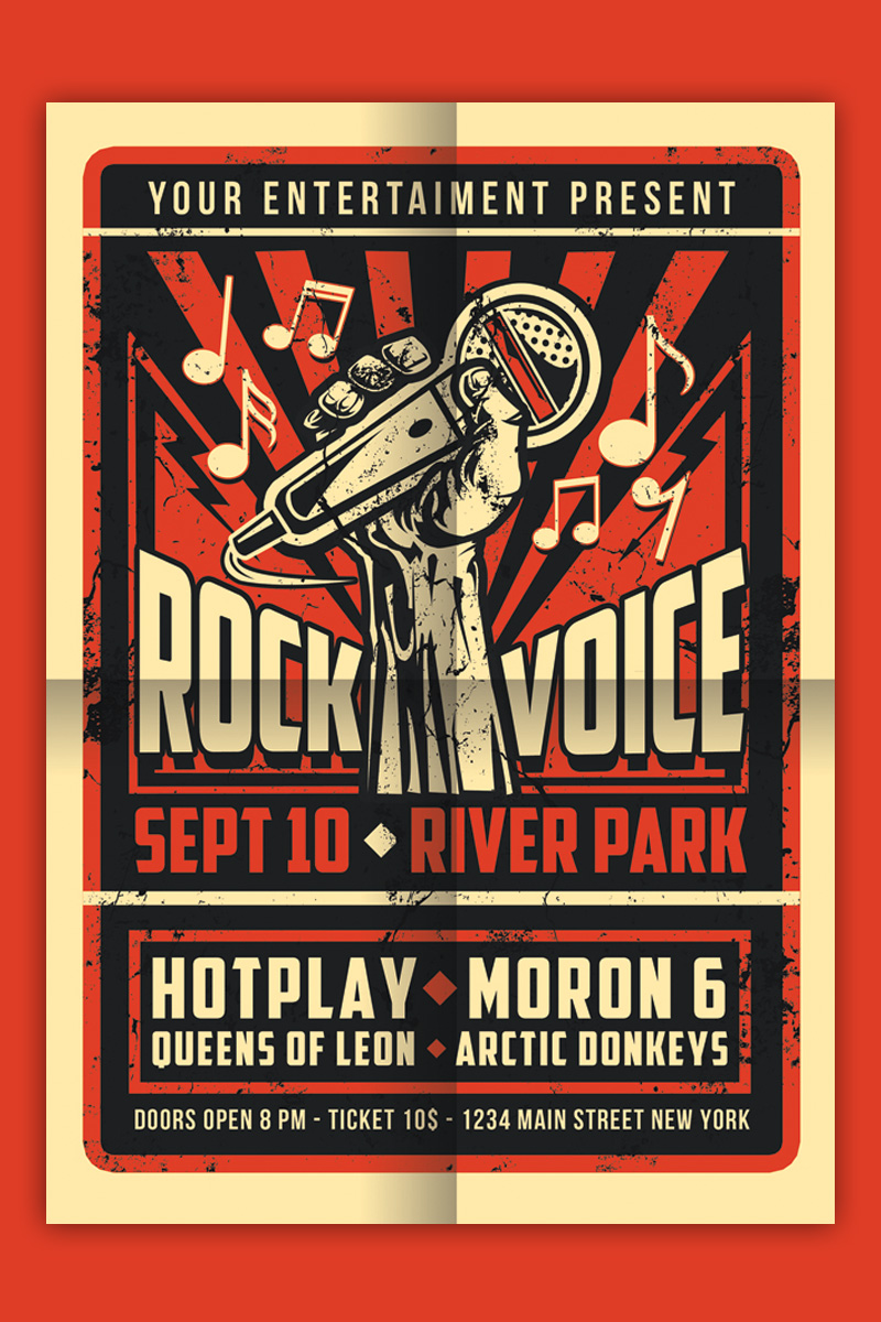 Rock Voice Concert - Corporate Identity Template