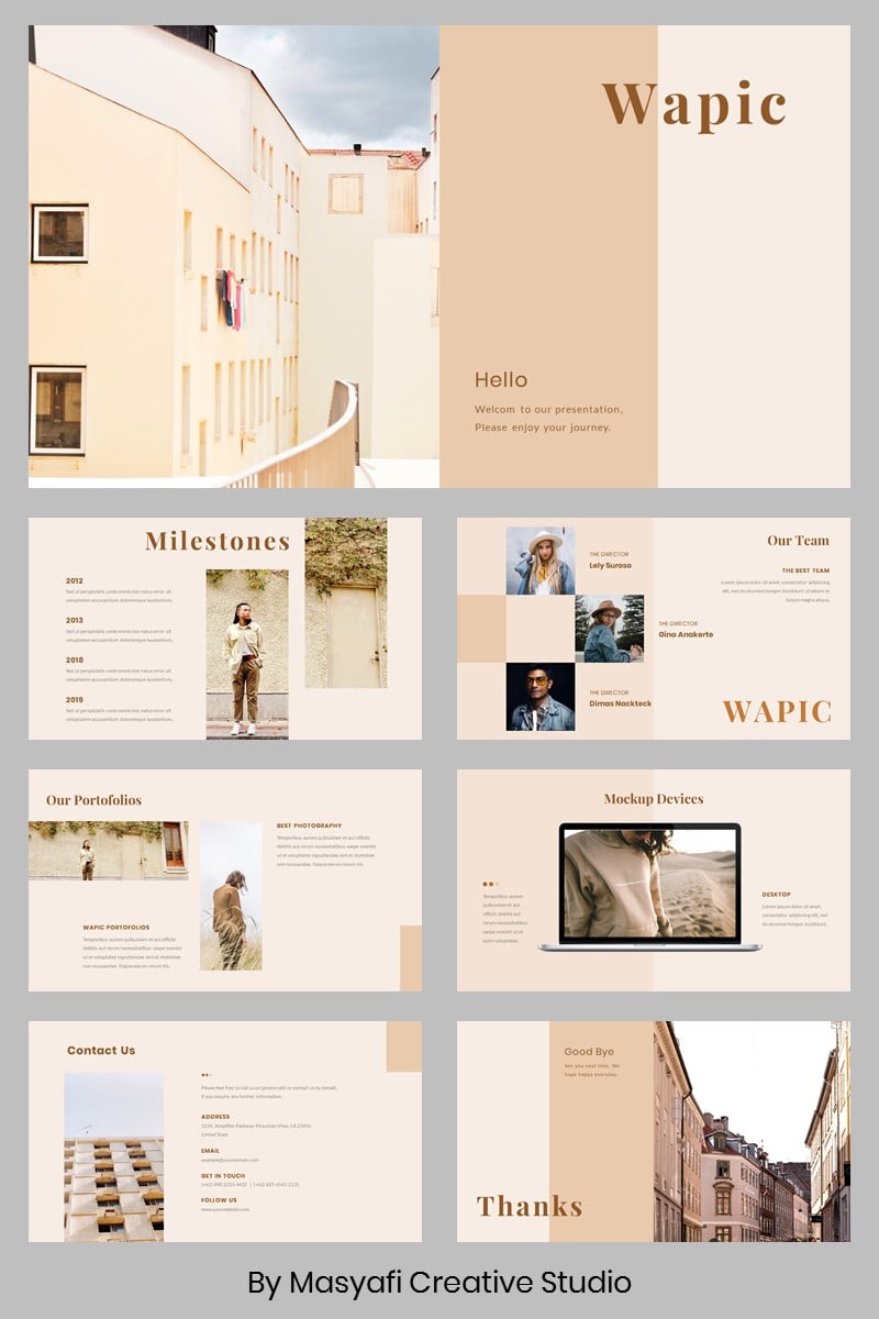 Wapic PowerPoint template