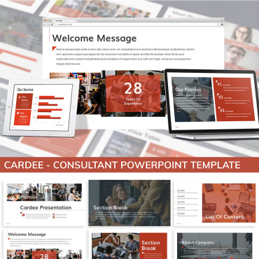 Consulting Finance PowerPoint Templates 97192