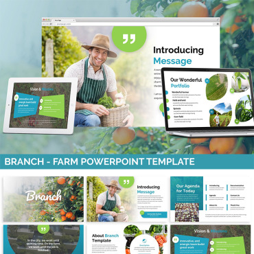 Nature Harvest PowerPoint Templates 97201