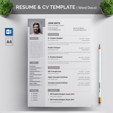 Gray Resume Resume Templates 97439