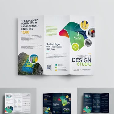 Tri-fold Brochure Corporate Identity 97447