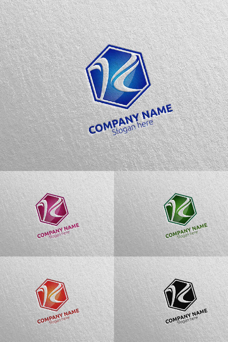 Letter K Design 33 Logo Template