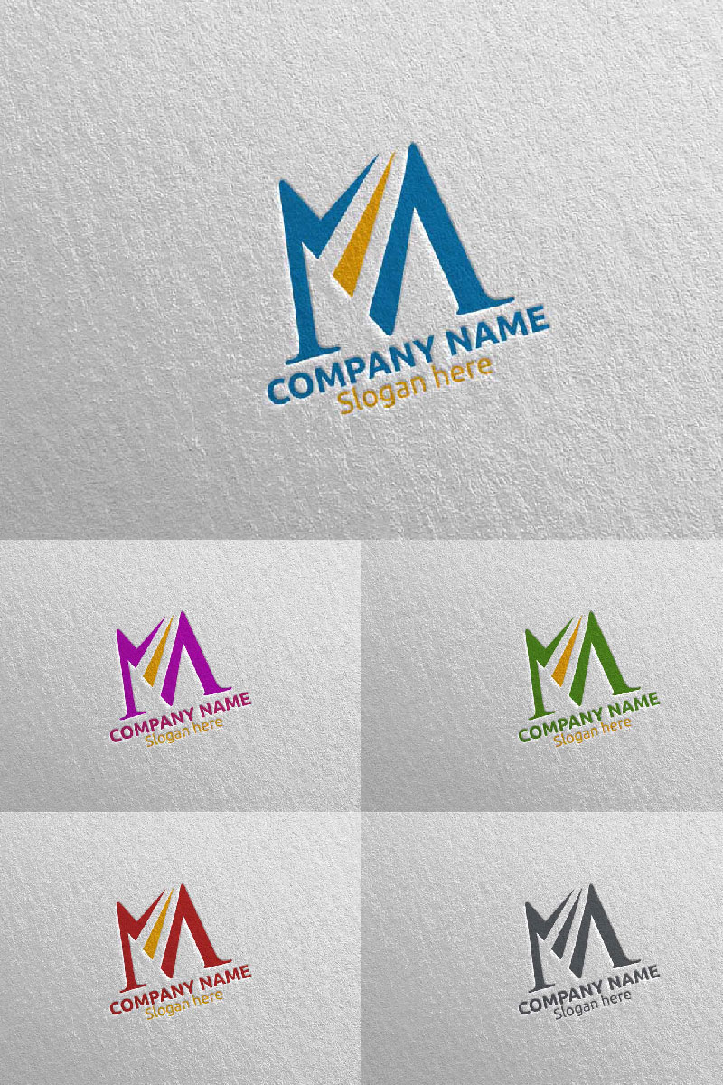 Letter M Design 29 Logo Template