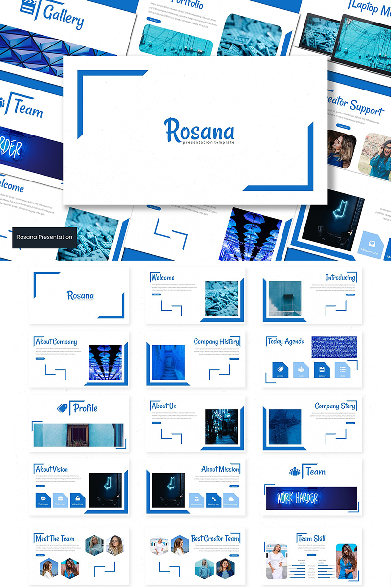Rosana PowerPoint template