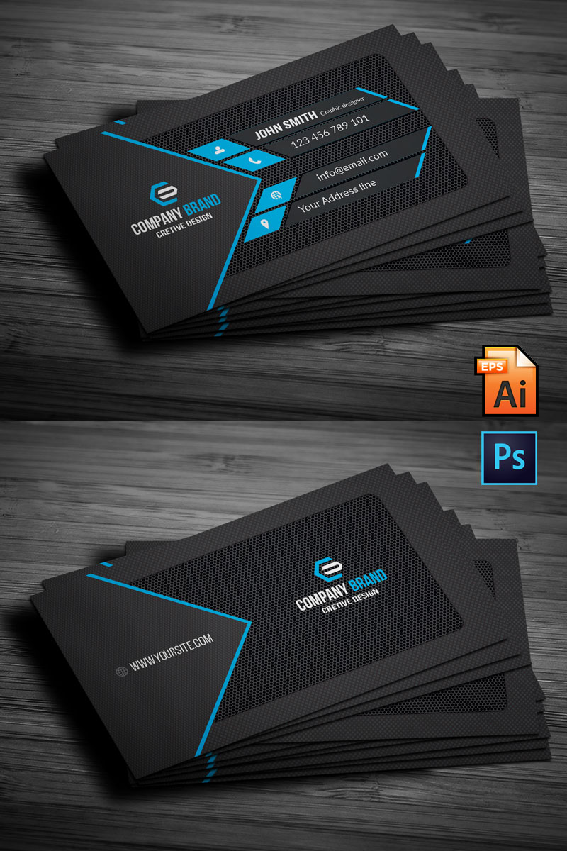 Professional Business card - Corporate Identity Template