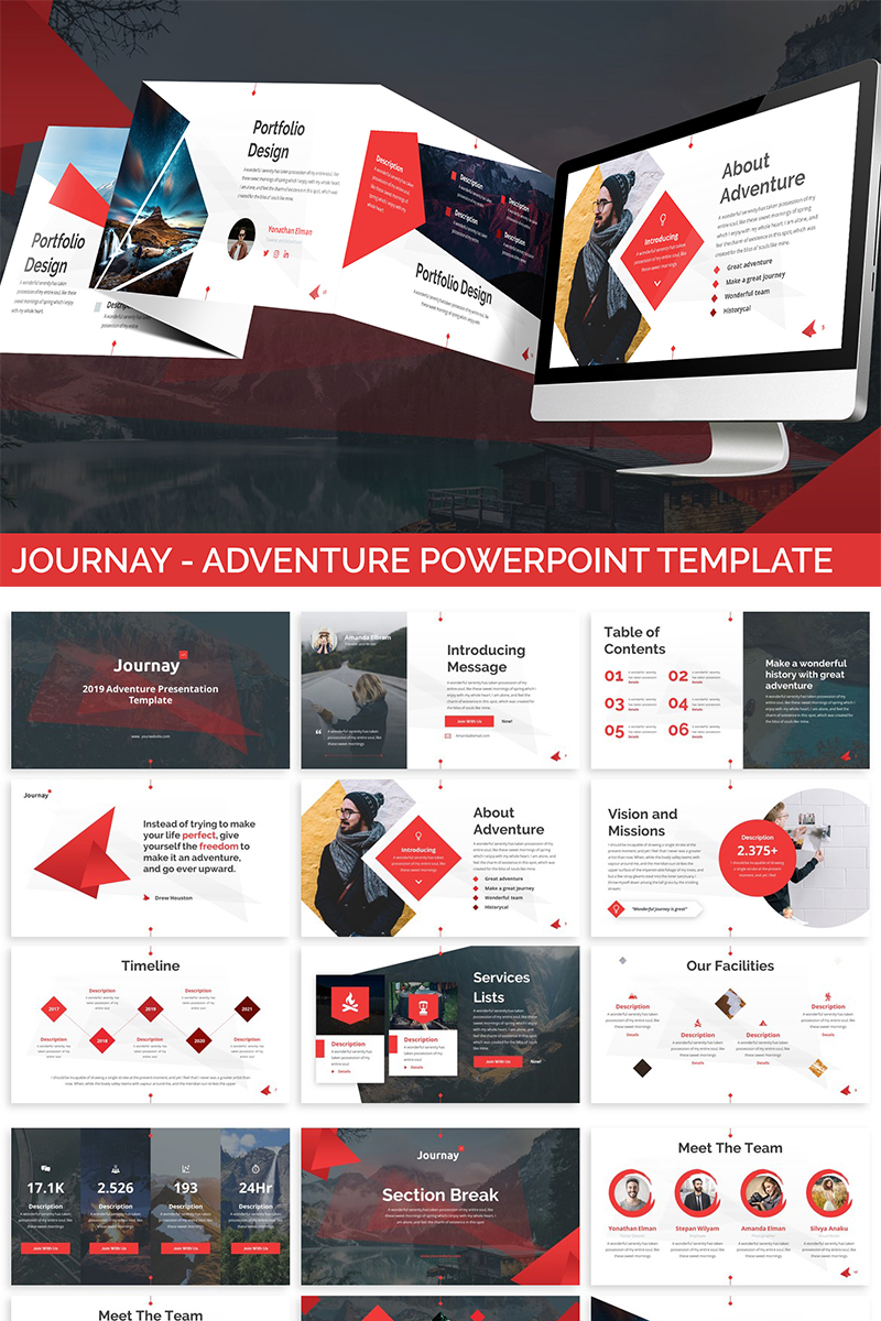 Journay - Adventure PowerPoint template