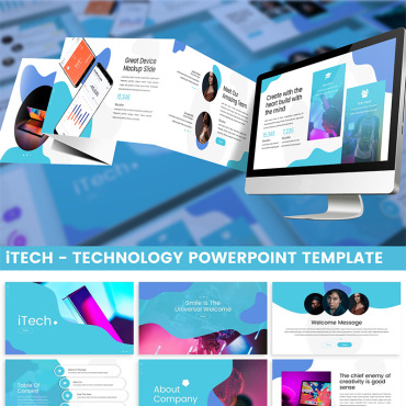 Teal Yellow PowerPoint Templates 97693