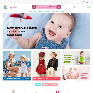 Store Baby Shopify Themes 97753