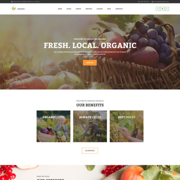 Agriculture Farming WordPress Themes 97754