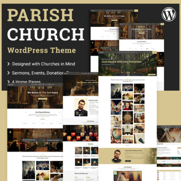 Catholic Religious WordPress Themes 97866