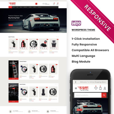 Business Car WooCommerce Themes 97876