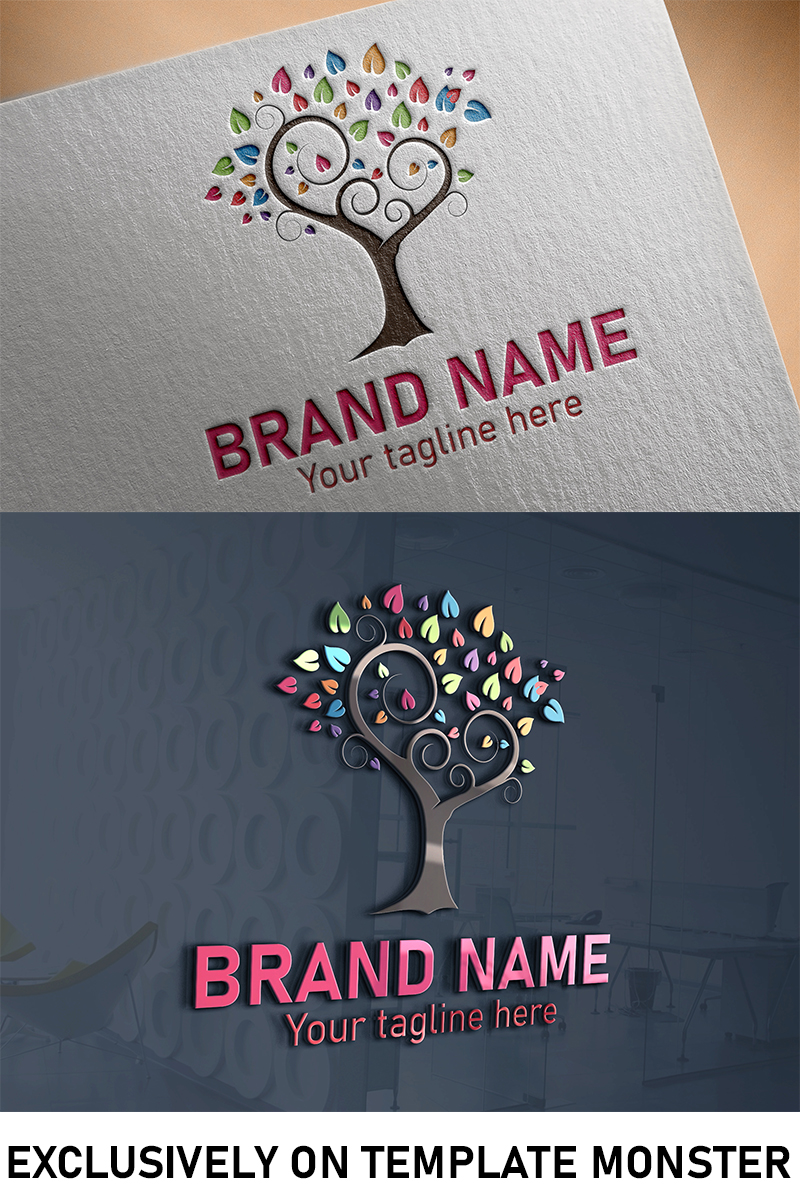 Tree Design Logo Template