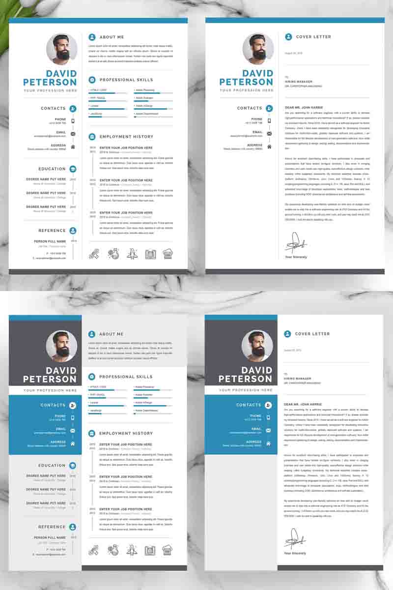 For David Resume Template