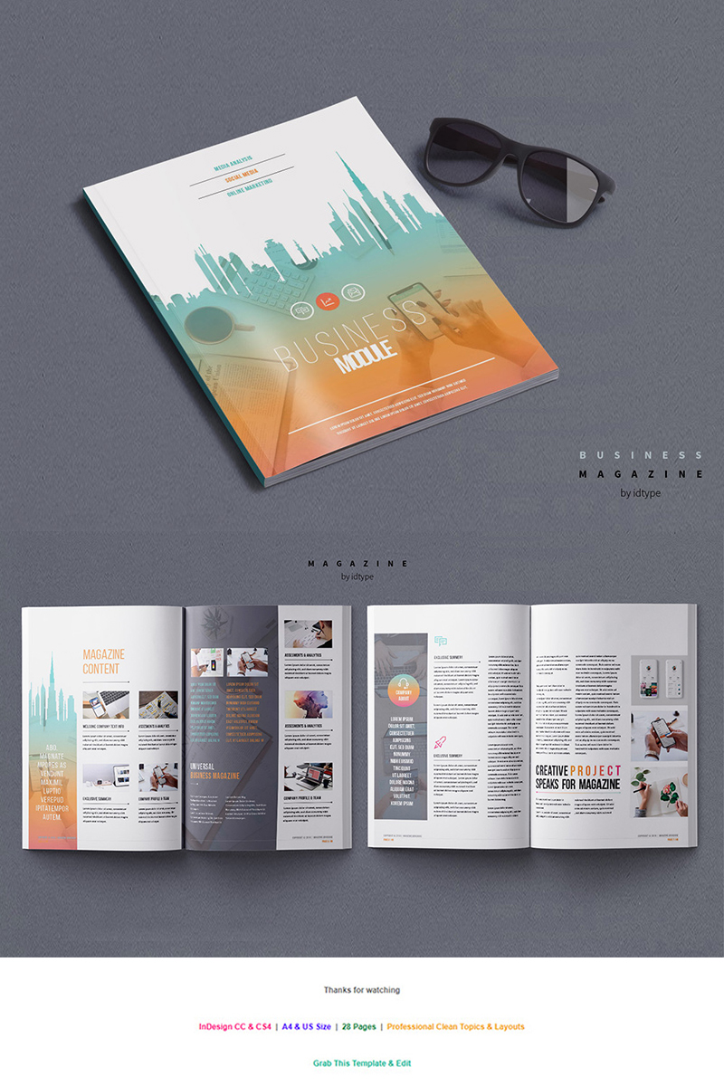 Multipurpose Magazine - Corporate Identity Template