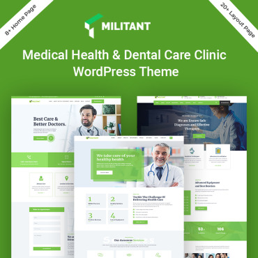 Clinic Dental WordPress Themes 98138