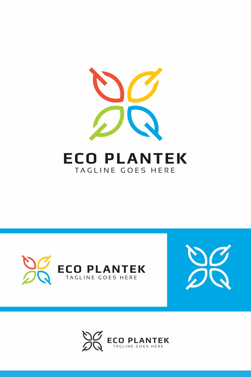 Eco Plant Logo Template