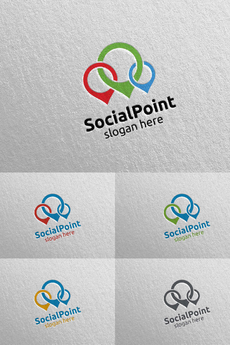 Community and Consulting  1 Logo Template