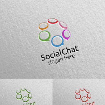 Chatting Logo Logo Templates 98222