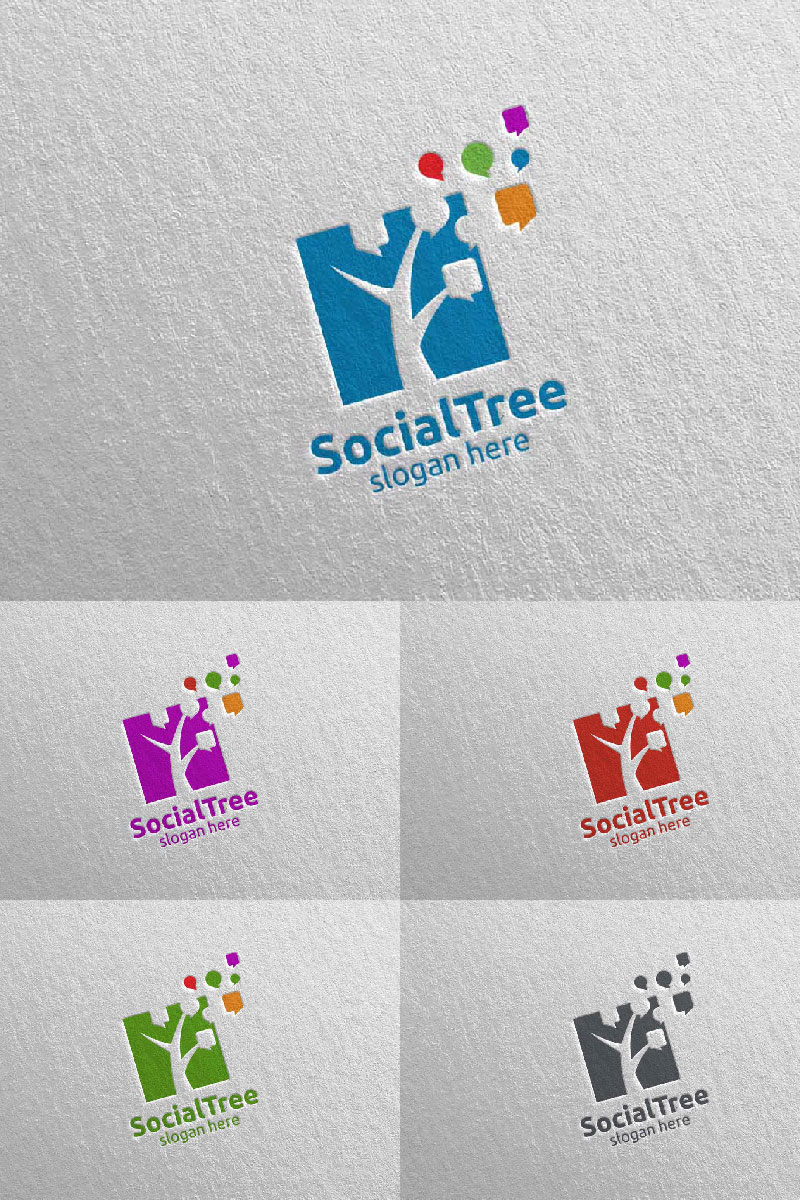 Community and Consulting  6 Logo Template