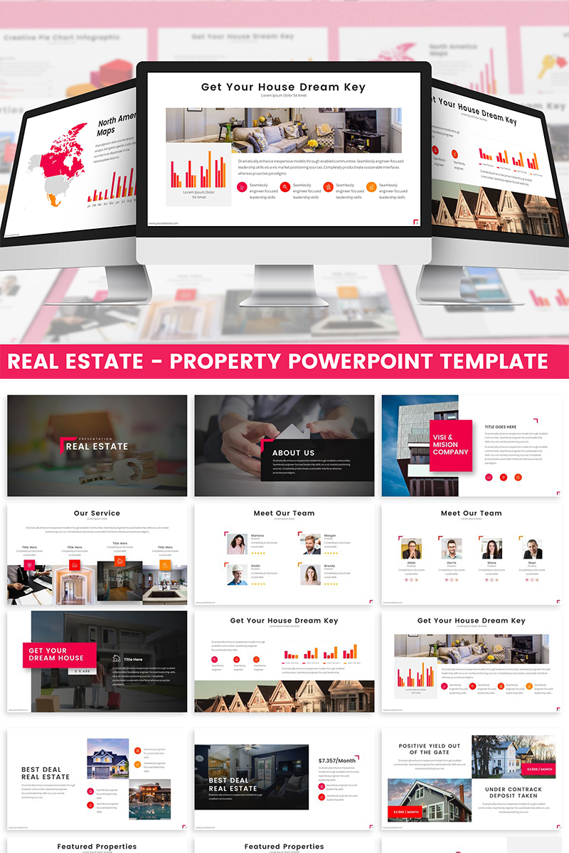Real Estate - Property PowerPoint template