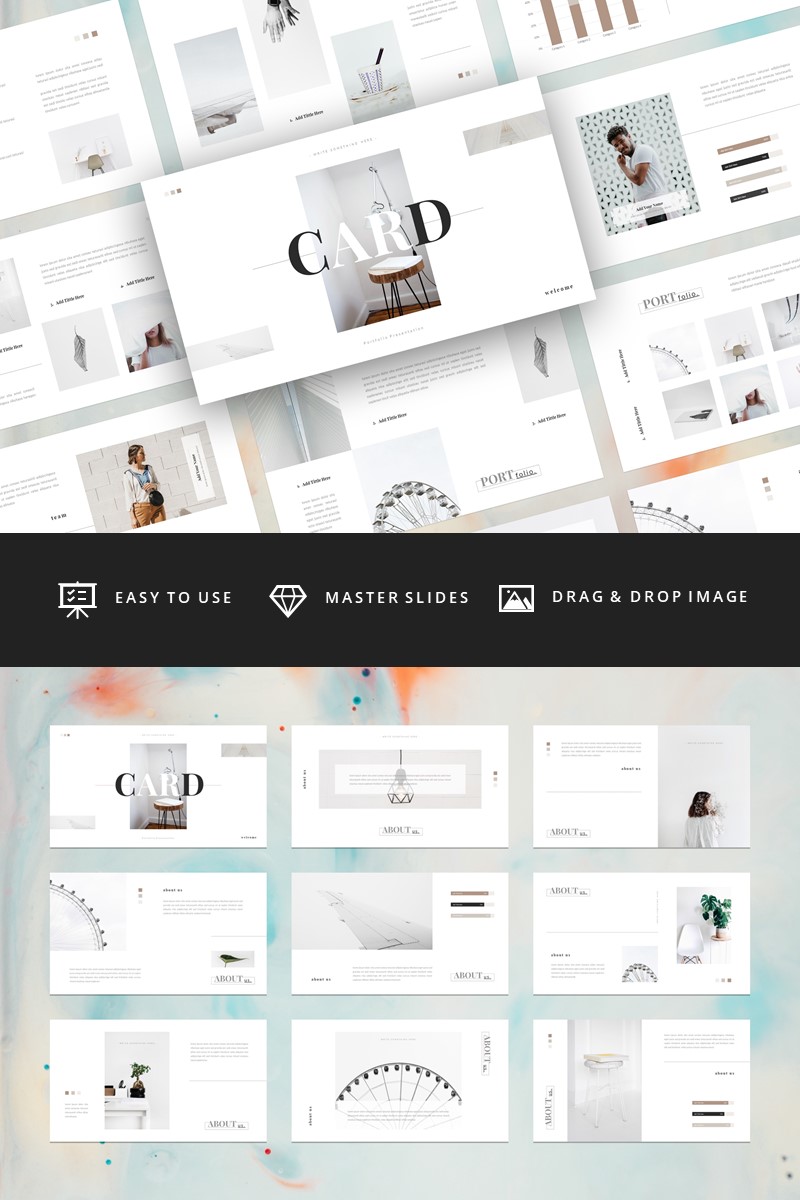 Card - Portfolio - Keynote template
