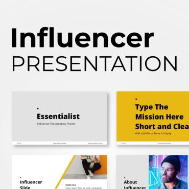 Consulting Influencer Keynote Templates 98364