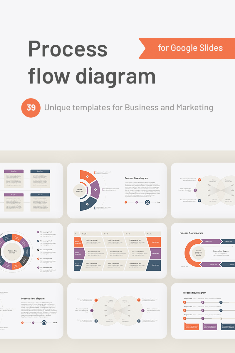 Process Flow Diagram Google Slides