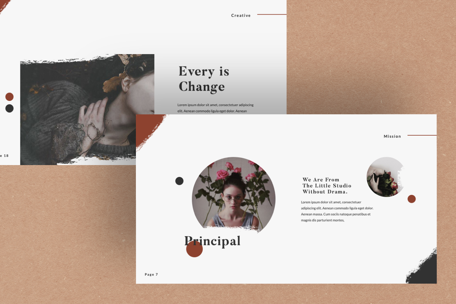 Dramatic Creative - Keynote template