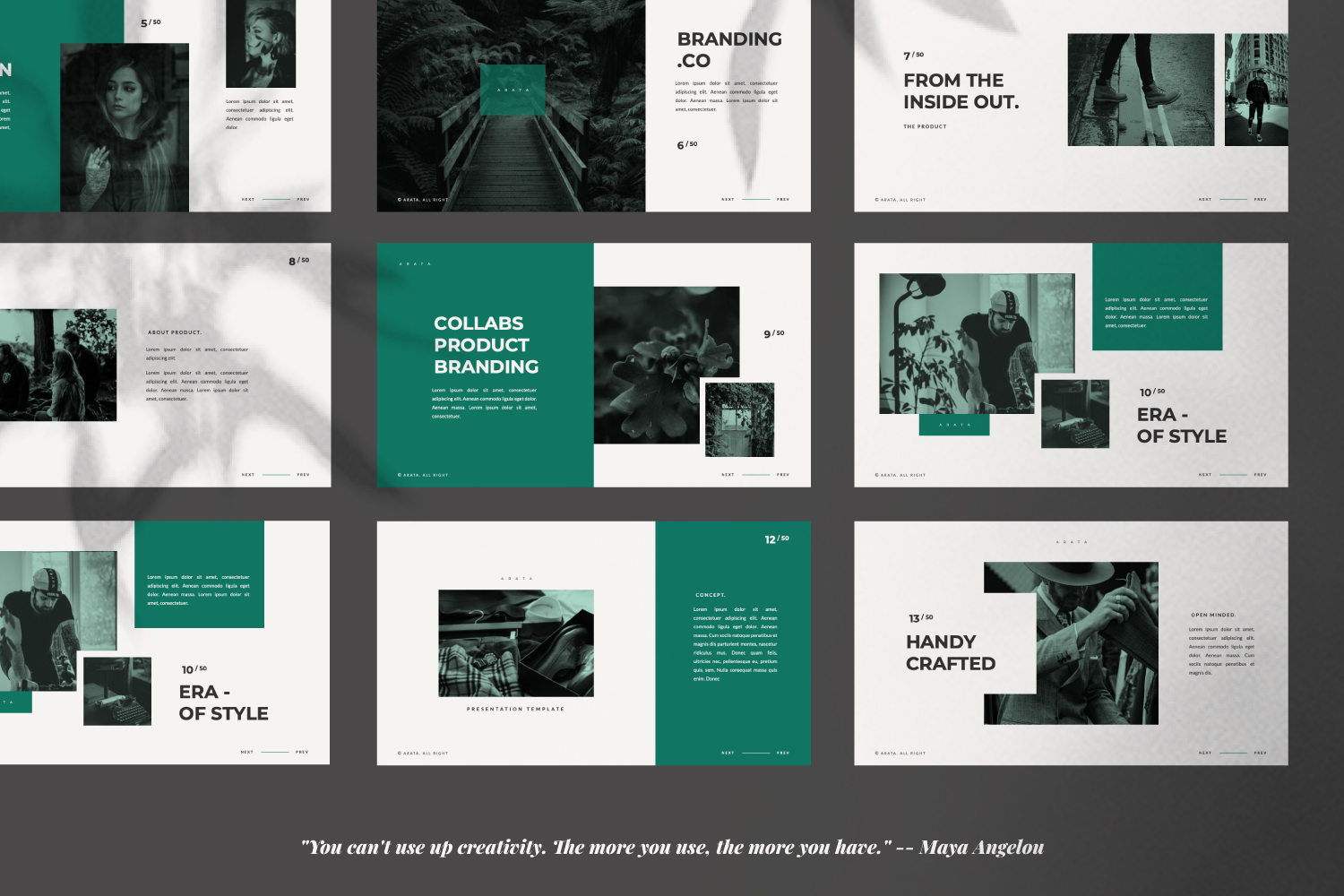 ARATA PRESENTATION - Keynote template