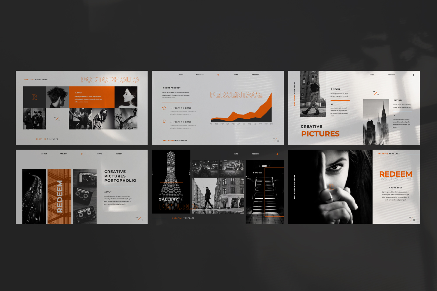 REDEEM Creative PowerPoint template